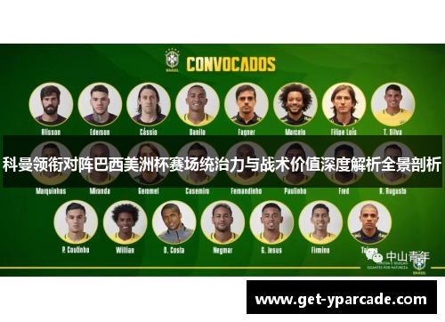 科曼领衔对阵巴西美洲杯赛场统治力与战术价值深度解析全景剖析